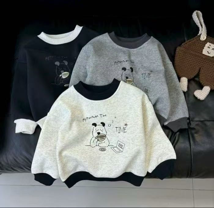 【新疆包邮】韩系休闲卫衣2025新款一体绒上衣202616