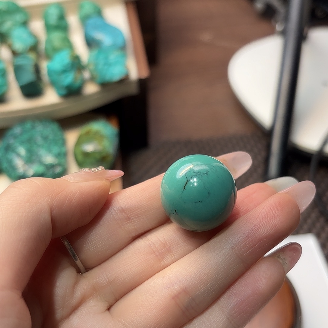 绿松石未镶嵌绿松石老型