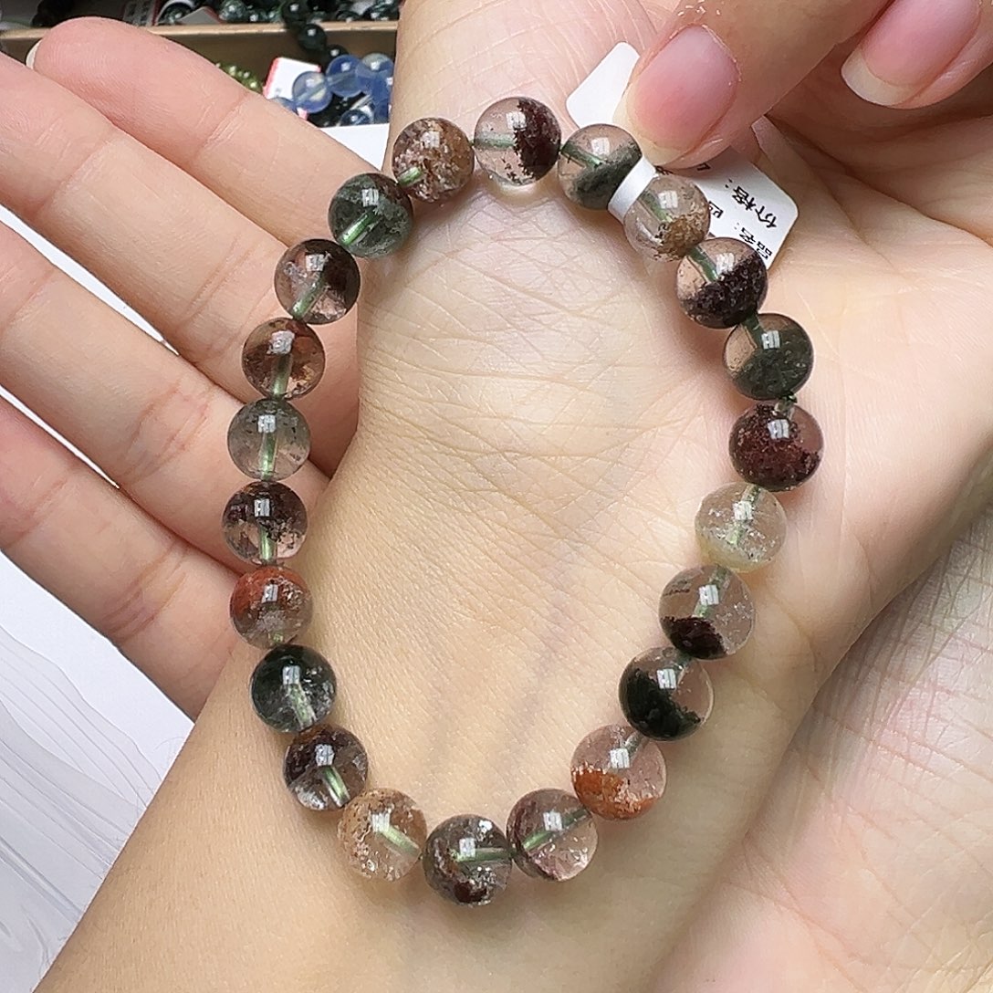 水晶手链未镶嵌多样性发一