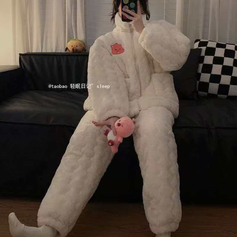 9号 901-999按主播说的链接去拍三层夹棉睡衣女找到相应编号拍下