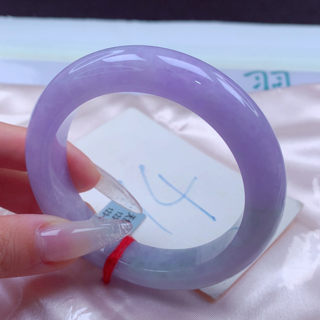 翡翠手镯未镶嵌天然缅甸翡翠A货手镯 14号