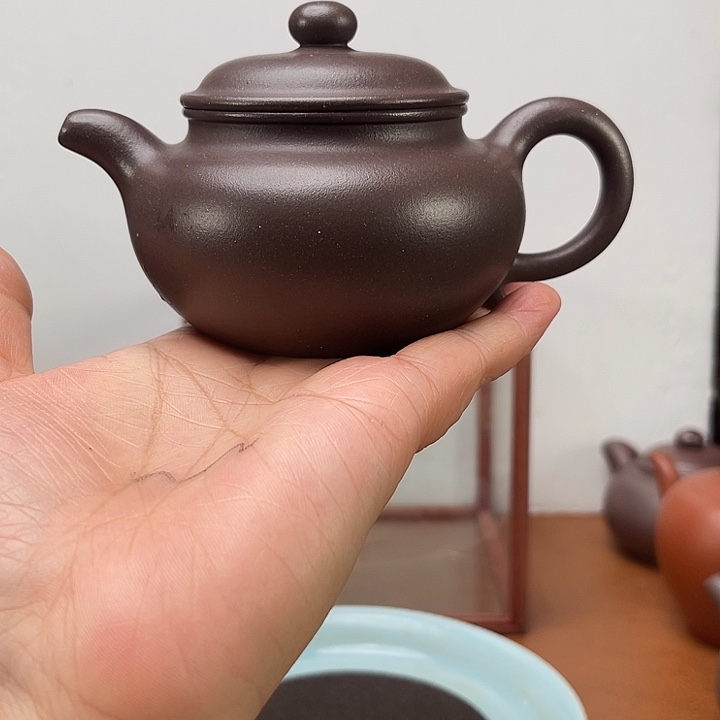 军***亮大水潭天青仿古全手