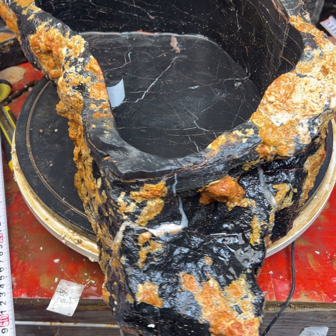 亅***完全开放石头花盆
