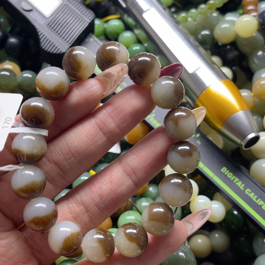 和田玉手链未镶嵌