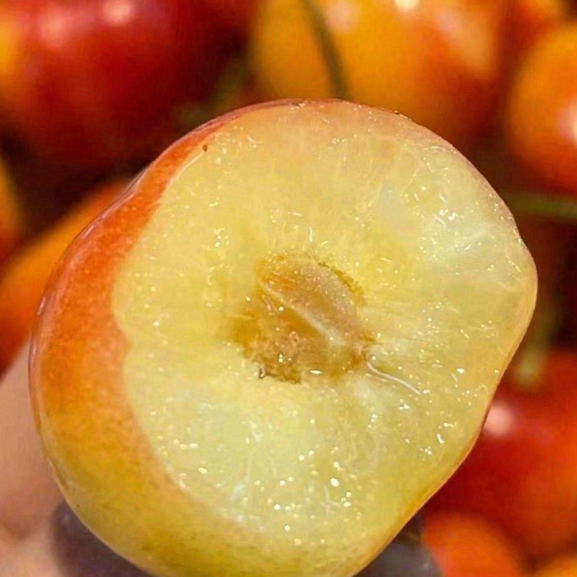 空运雷尼尔黄车车厘子3J（1斤）智利