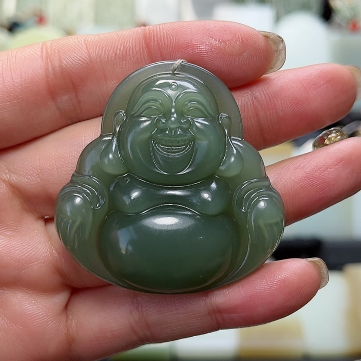 【闪购商品】颈饰未镶嵌和田玉?****丝