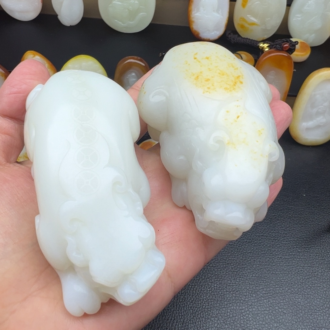 为***缘玉新疆精品貔貅美货