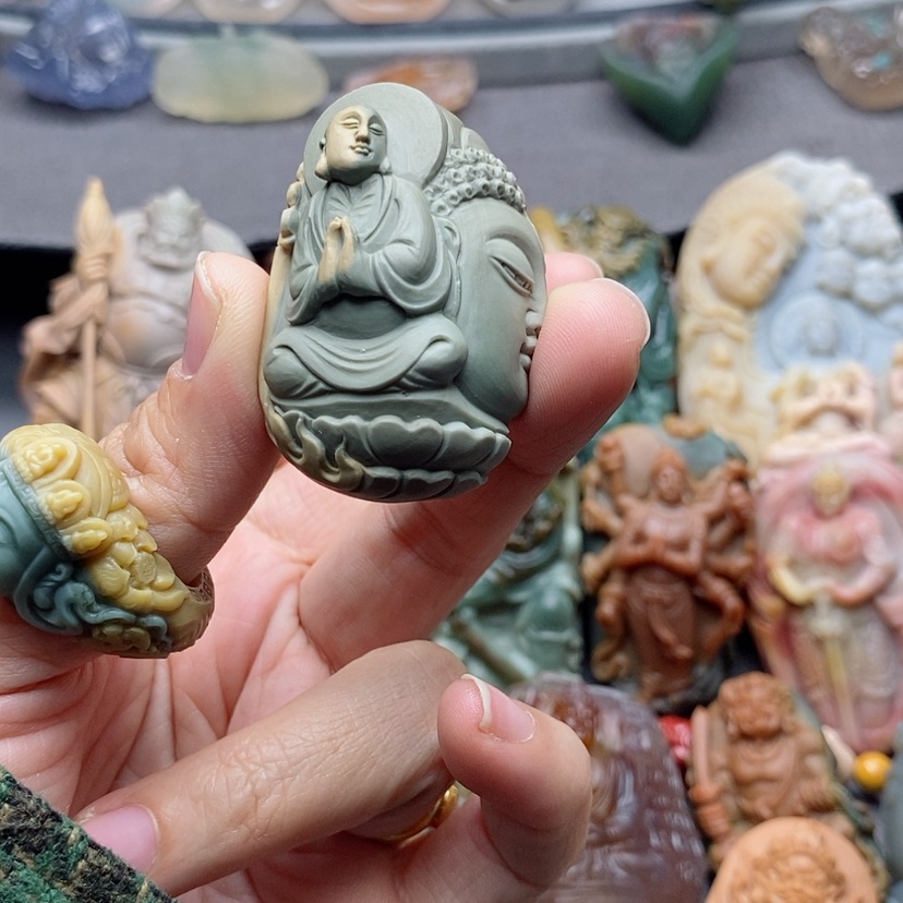 【闪购商品】未镶嵌吊坠定制石英质玉