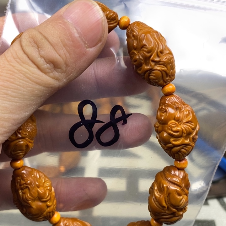 橄榄核手串/手链橄榄核雕工艺手串