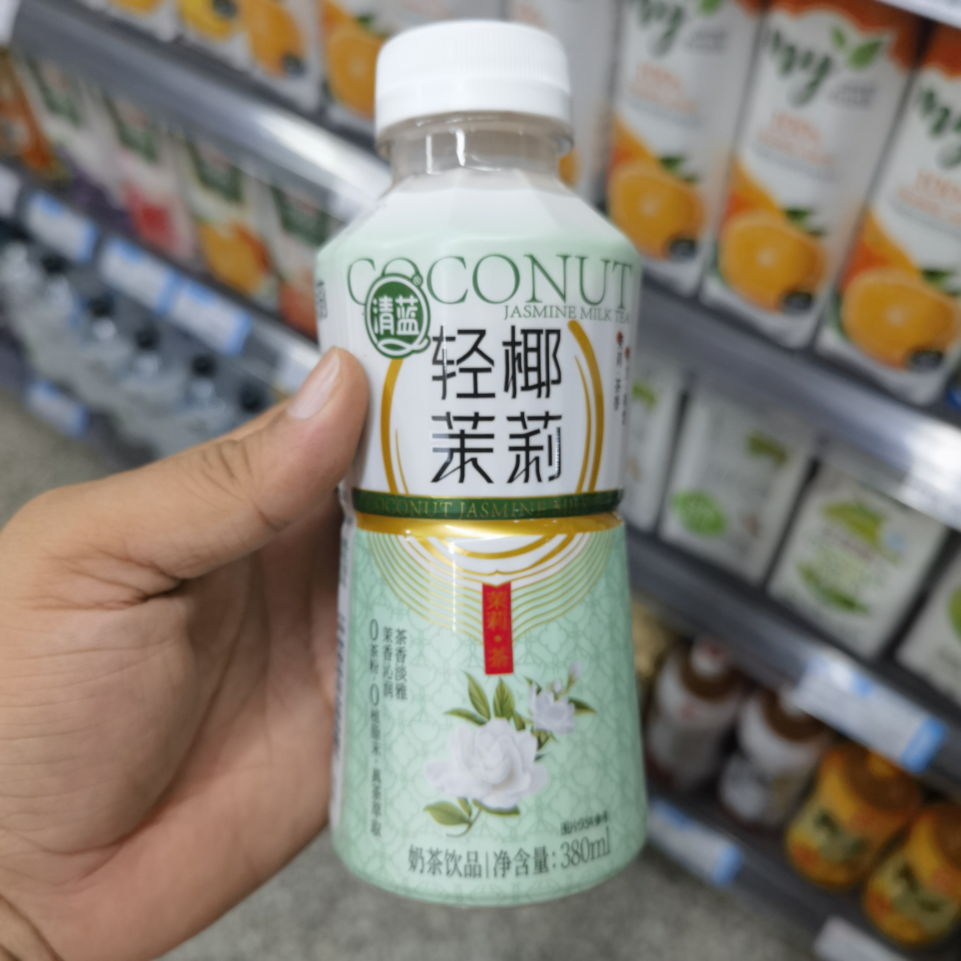 清蓝轻椰茉莉 380ml/瓶