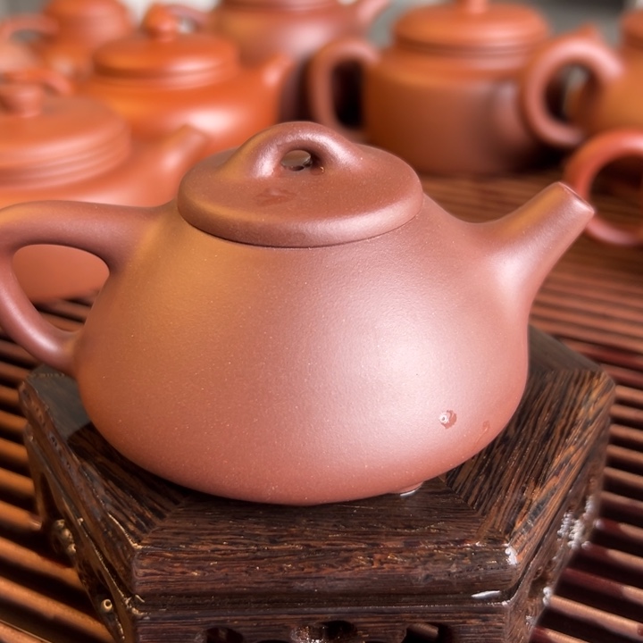 茶案紫砂紫泥子冶200cc