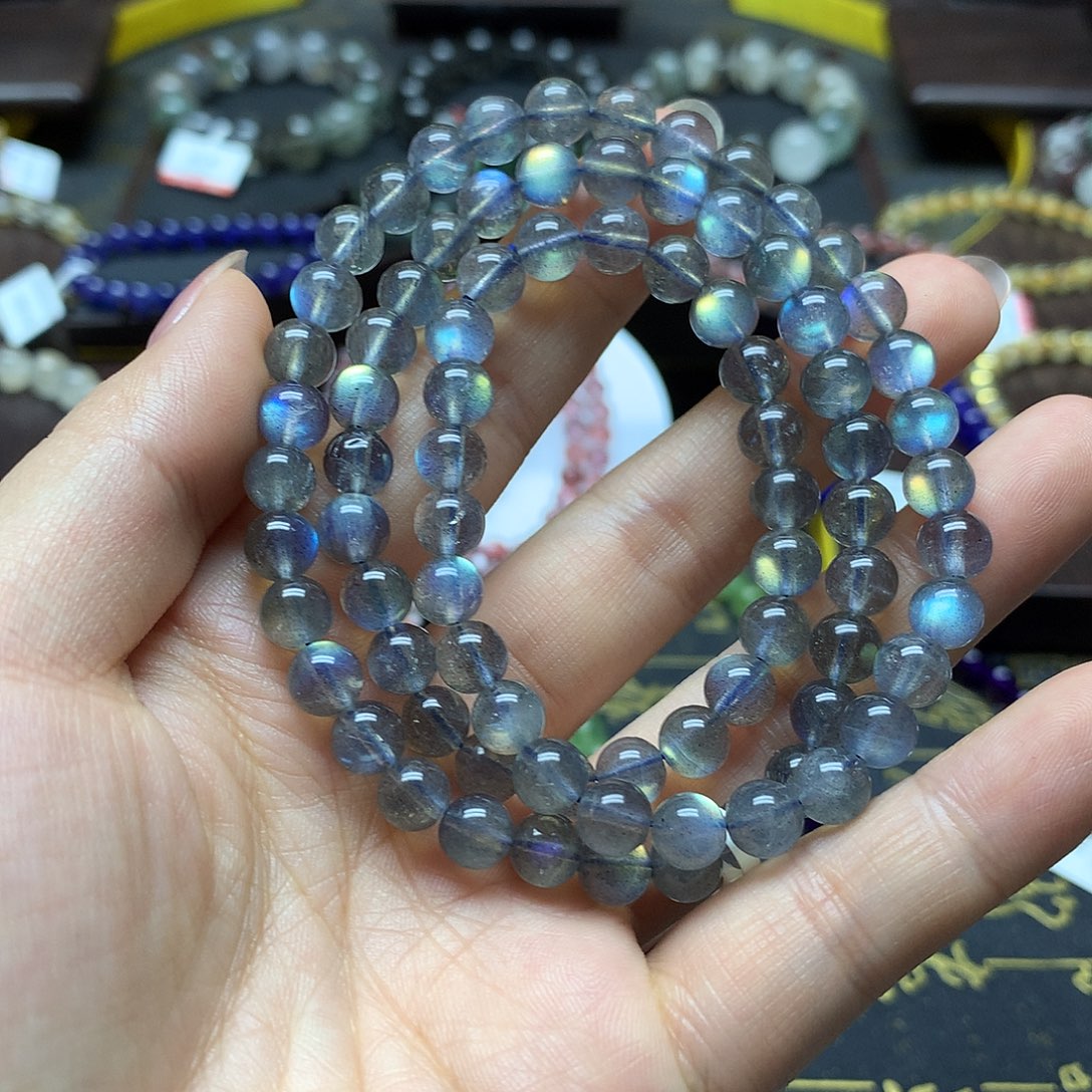 拉长石手链未镶嵌