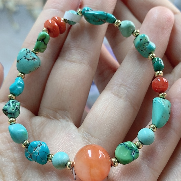 绿松石珠宝奇石未镶嵌