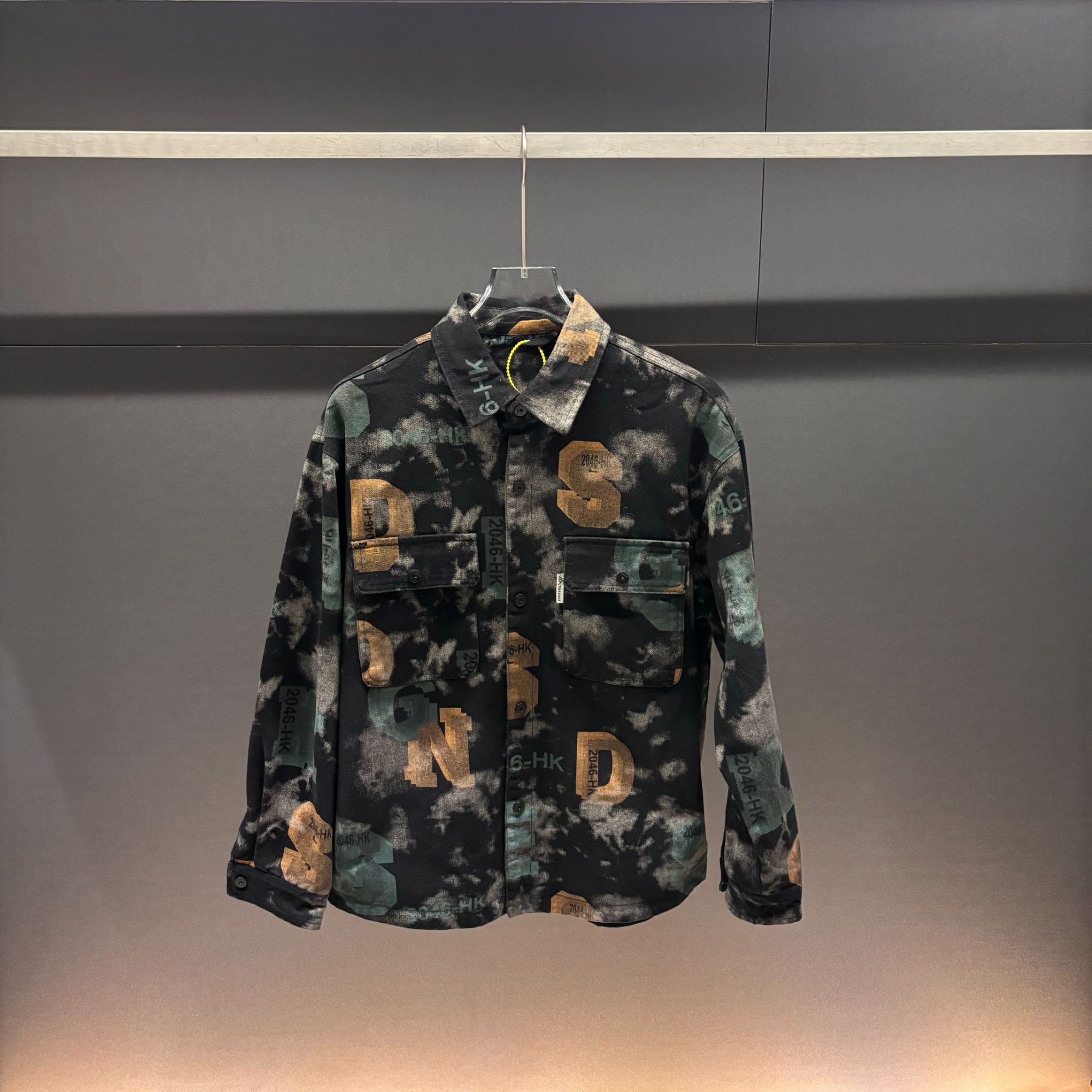 加绒  秋冬长袖夹克时尚宽松牛仔加绒外套男