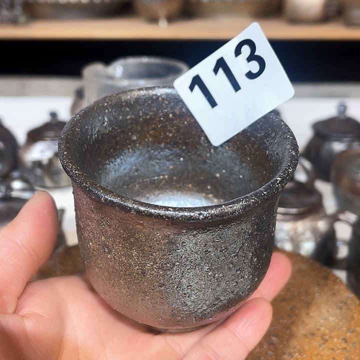 杯高温柴烧陶泥主人杯