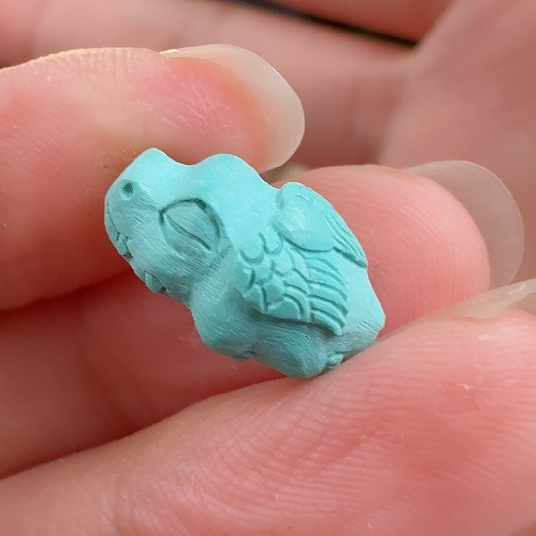 绿松石珠宝奇石未镶嵌