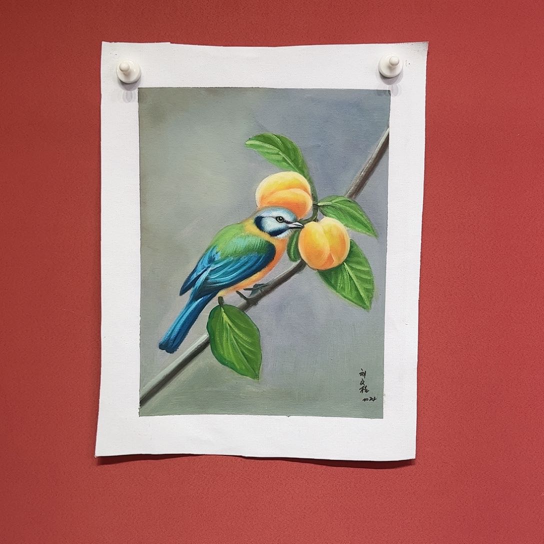 油画刘文桂油画作品