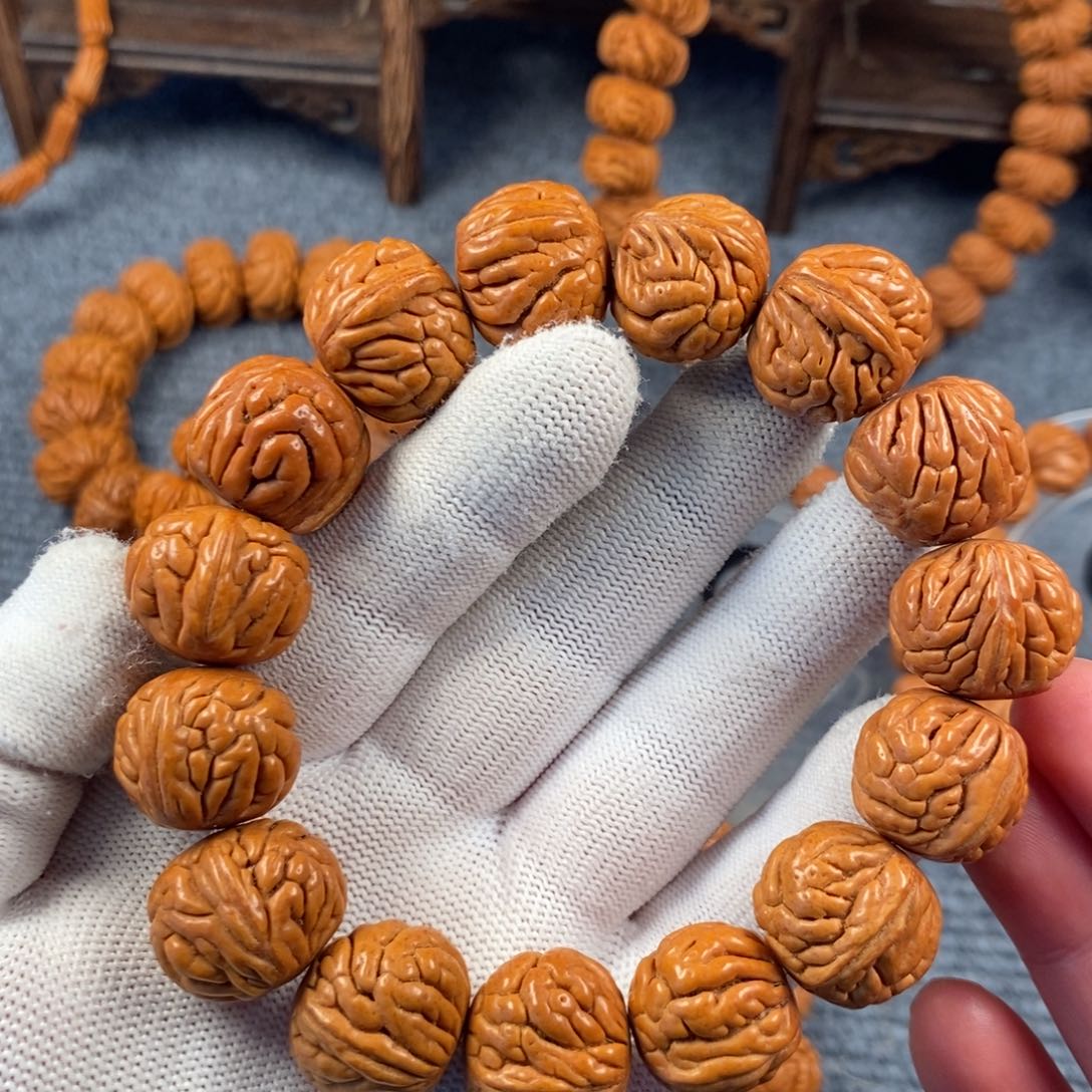 桃核手串4号链接桃核