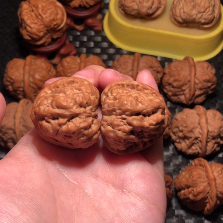 小***鸣把件文玩核桃蛙王