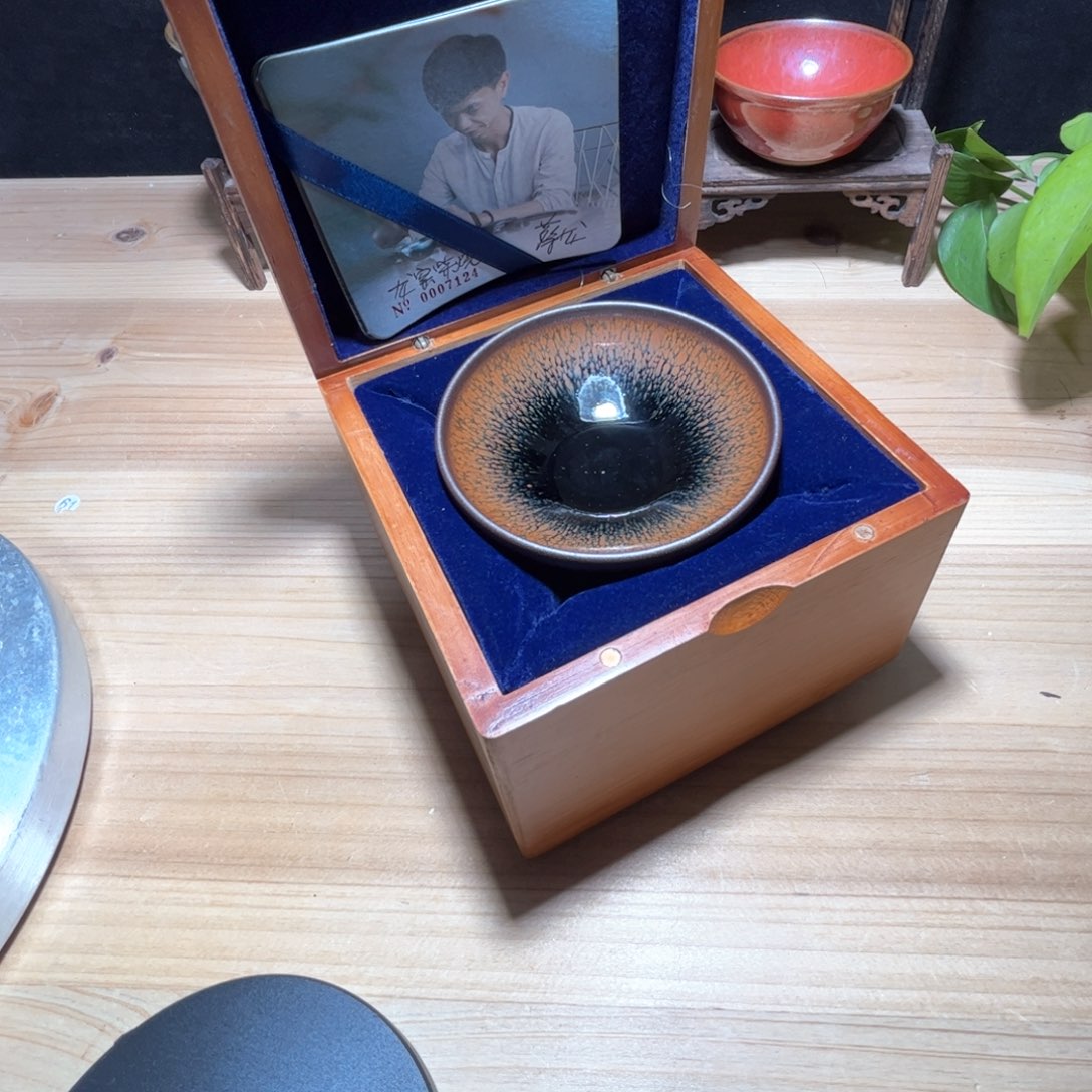 茶盏蔡龙柴烧主人杯