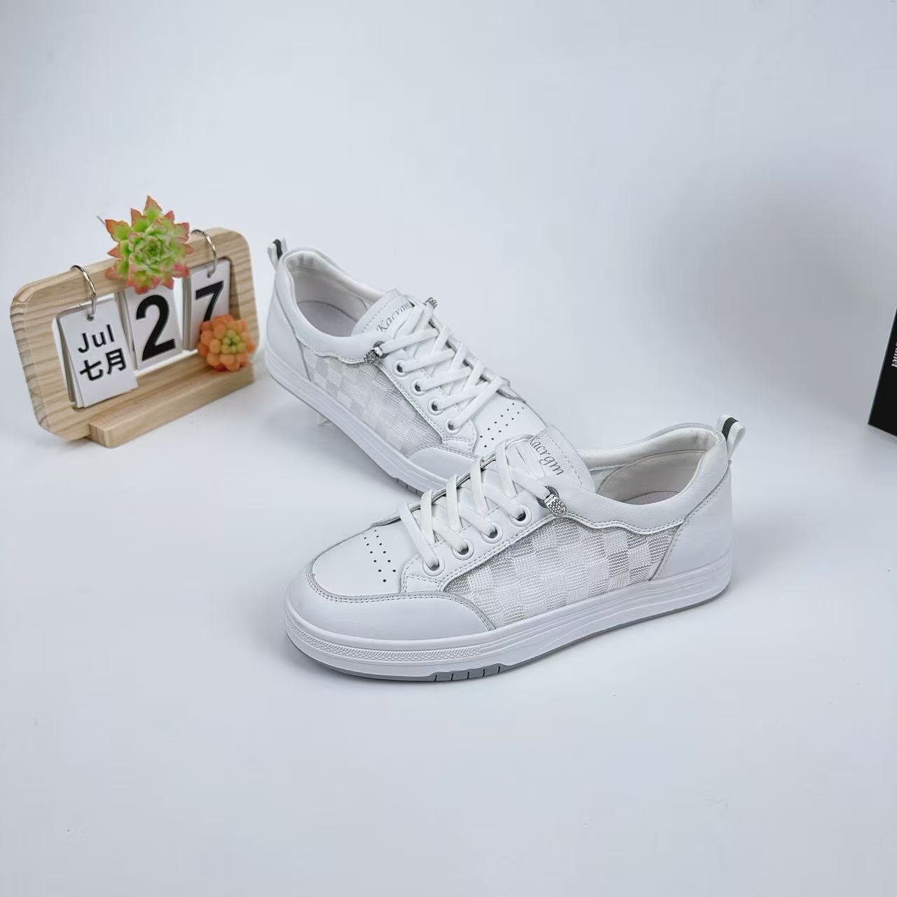 小强家女鞋  休闲爆款透气平底一脚蹬（A211-7-2）（C313838094-01）