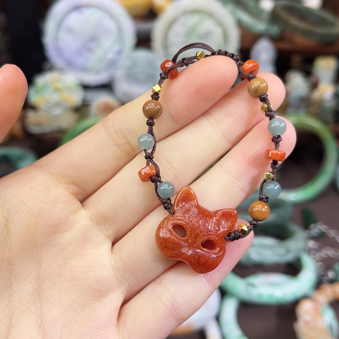 翡翠未镶嵌手链手链