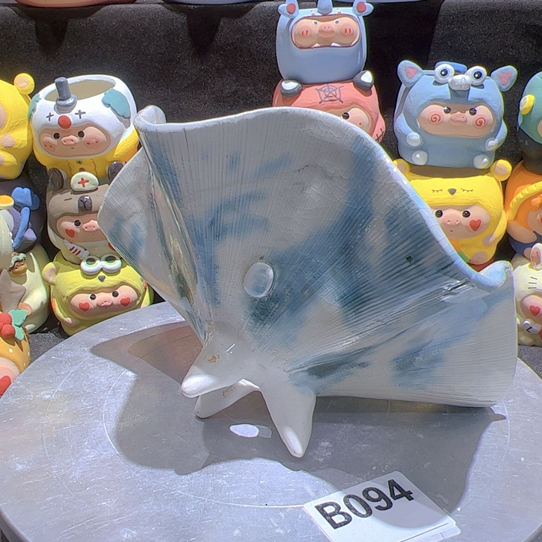 陶瓷手工多肉花盆瑕疵