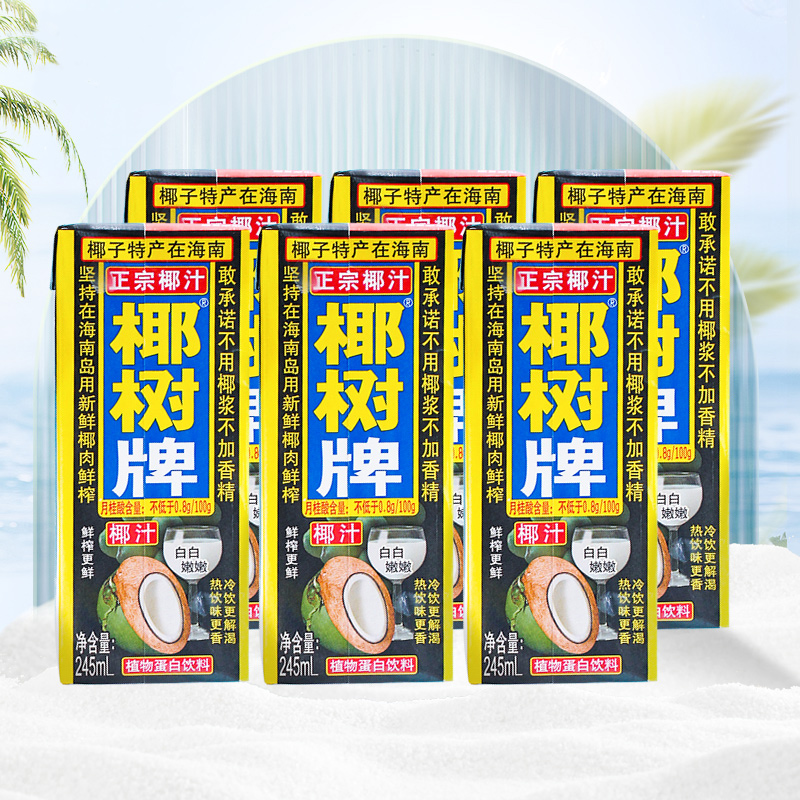 海南椰树椰子汁系列