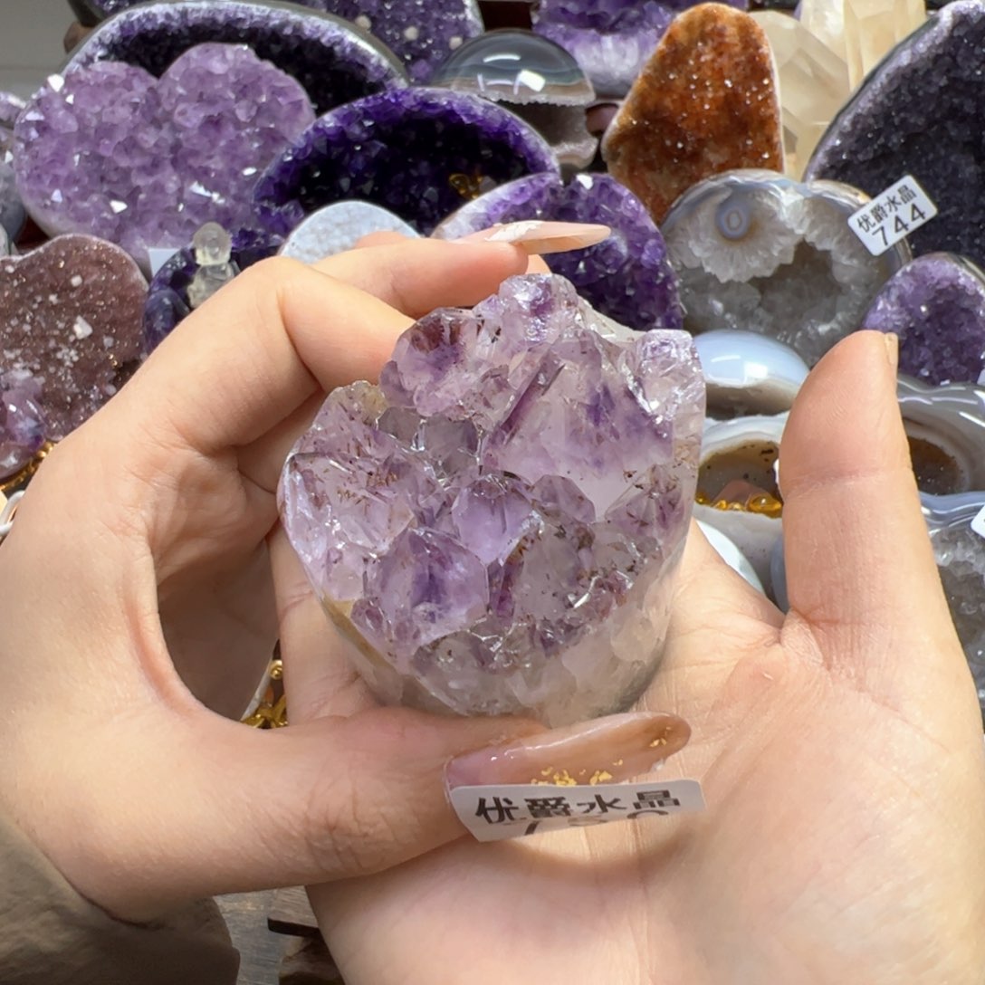 未镶嵌大型摆件（非配饰）紫晶五*半750