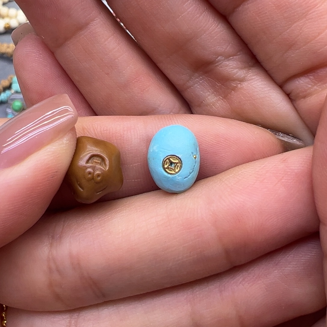 猴头核桃吊坠配件