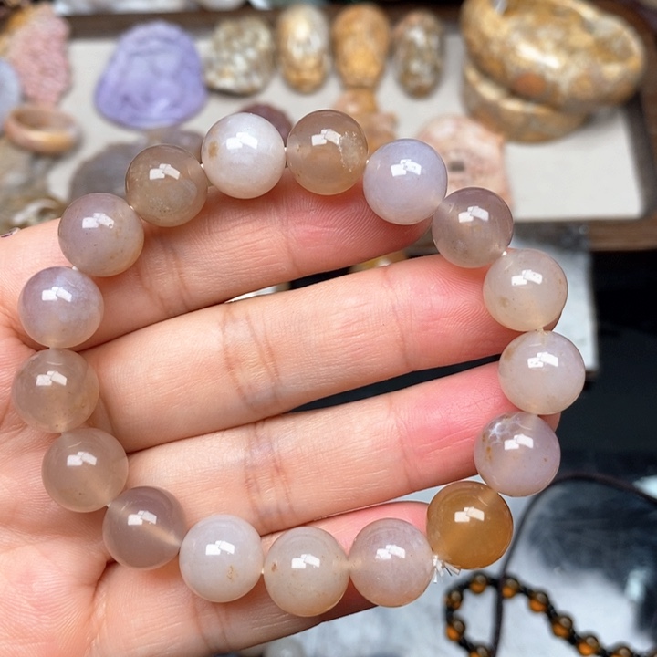 硅化珊瑚（珊瑚玉）手镯未镶嵌