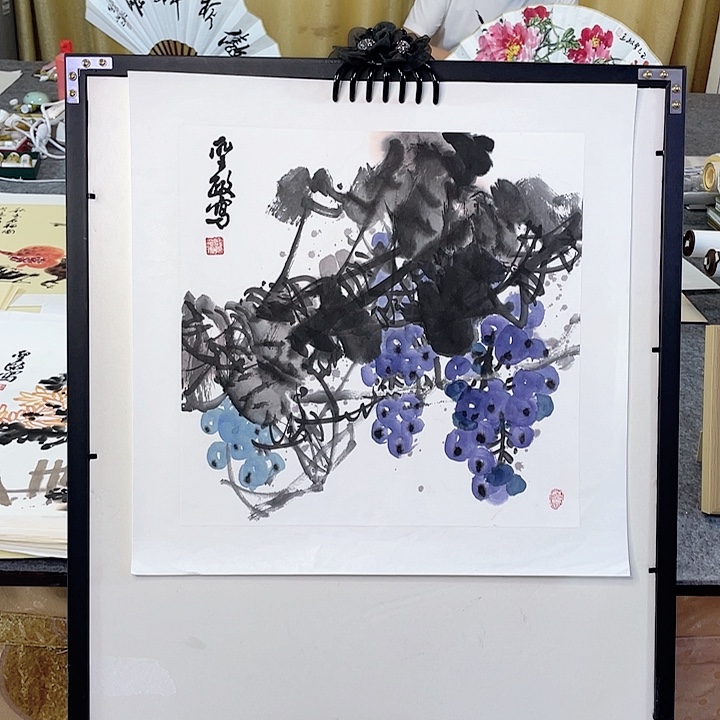 国画张圣敏先生纯手绘作品