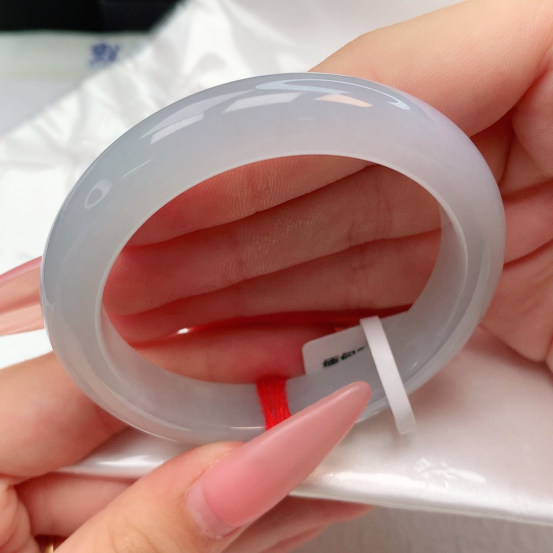 未镶嵌手镯翡翠正圈53