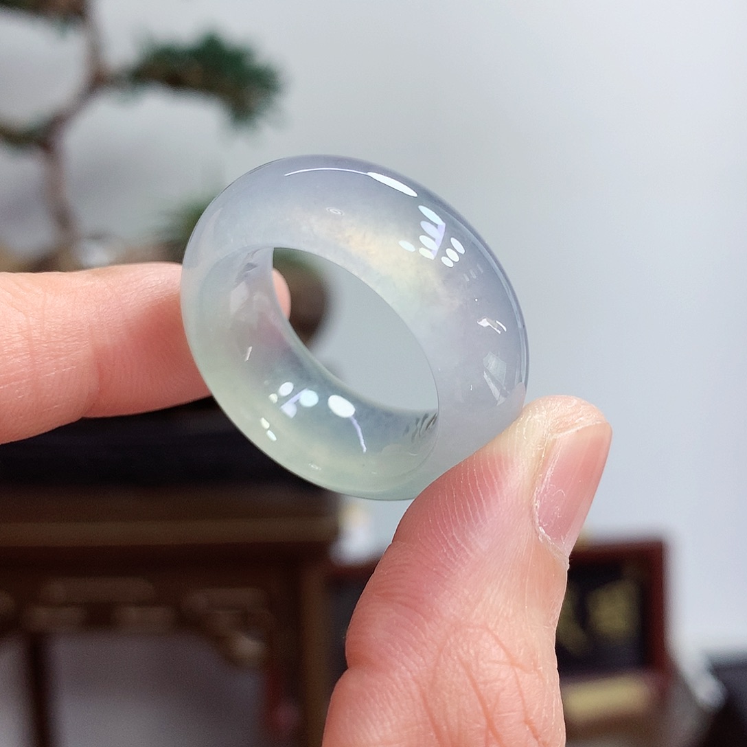 未镶嵌戒指翡翠23号