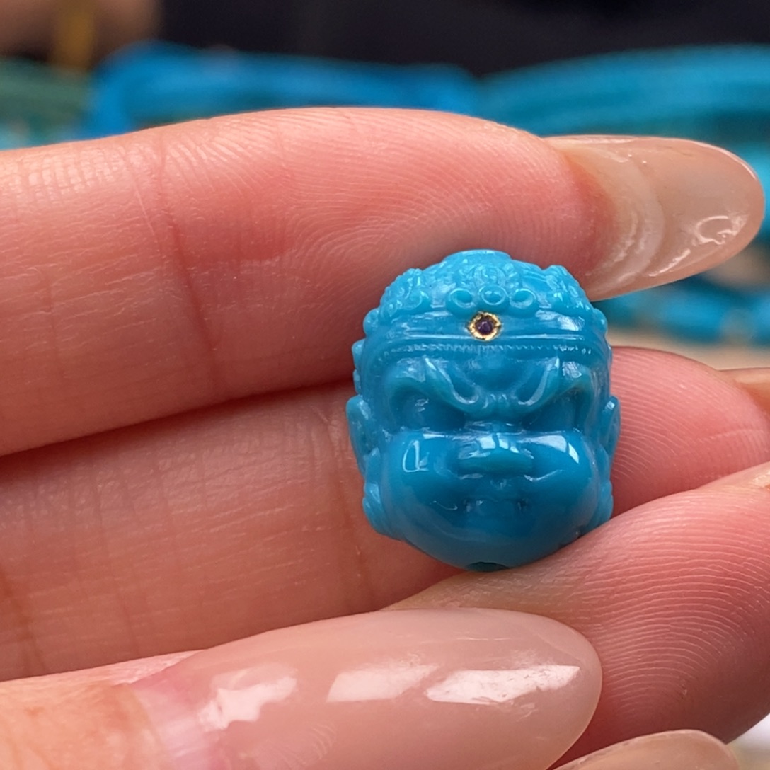 未镶嵌绿松石挂件