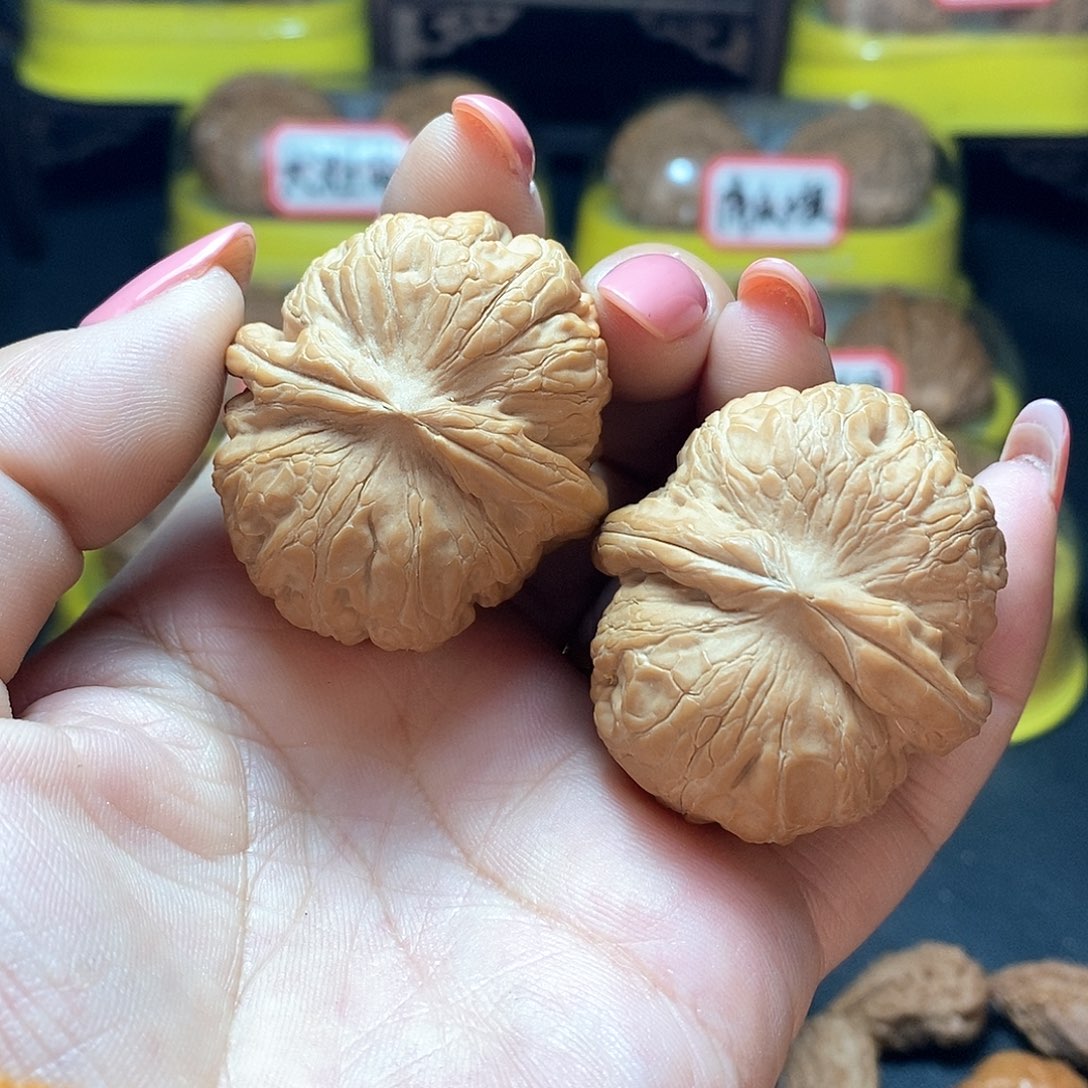 文玩核桃把件17号元宝41尺全品