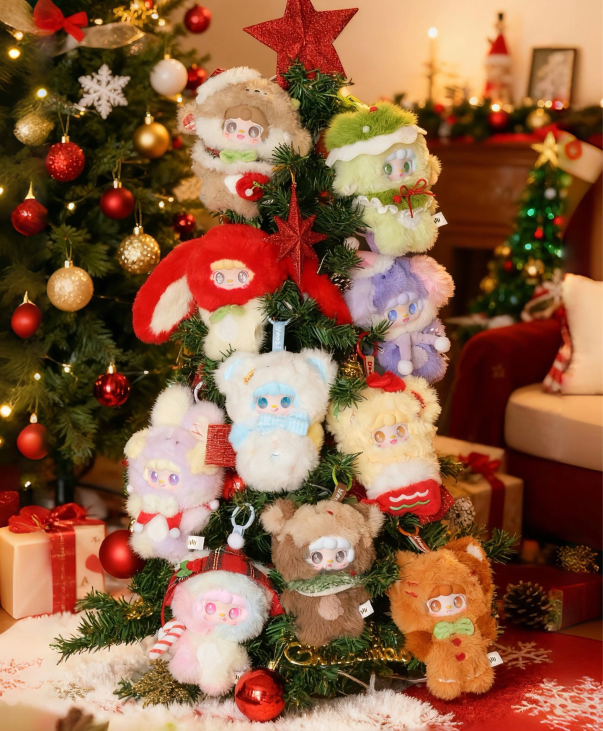 （栀栀）现货新品氧氧yooki-圣诞叮叮铛系列毛绒盲盒