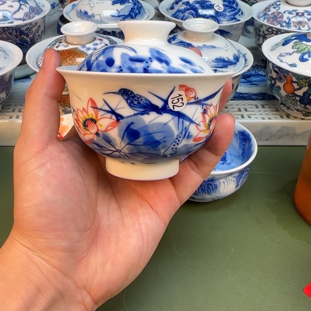 彦祖纯手工手绘茶具152