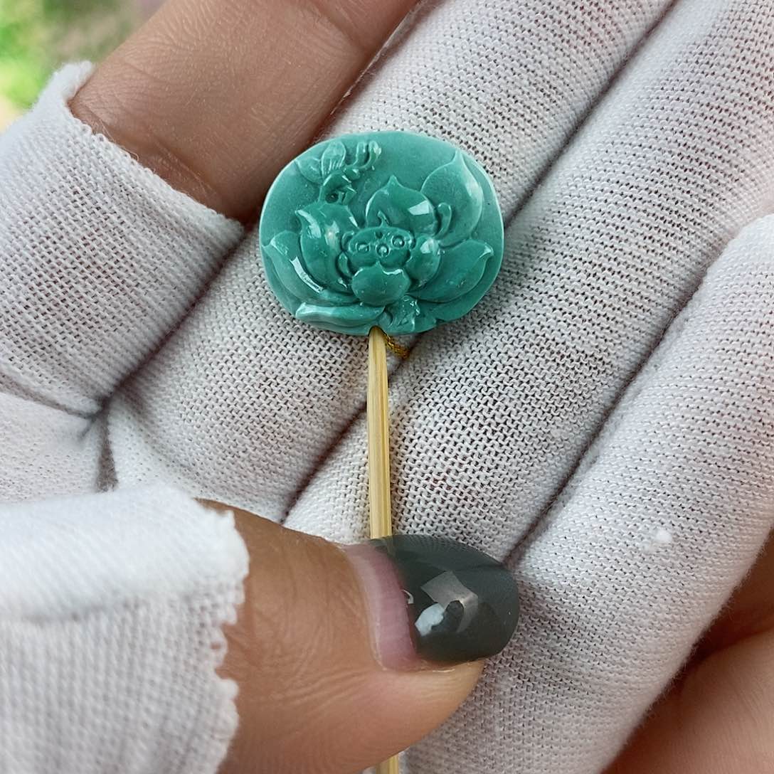 绿松石珠宝奇石未镶嵌