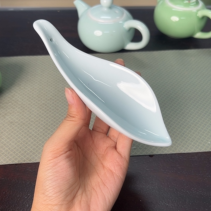 龙泉云间青瓷小米茶器