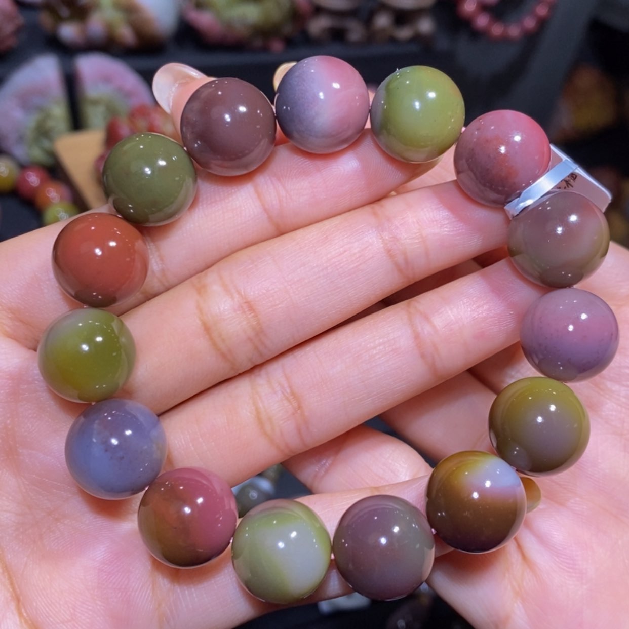 【闪购商品】玛瑙/玉髓手串未镶嵌盐源玛瑙