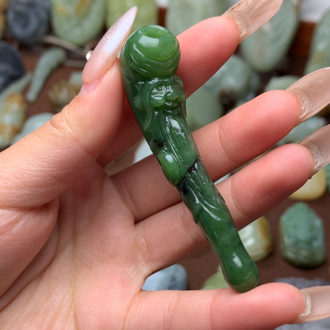 和田玉挂件未镶嵌