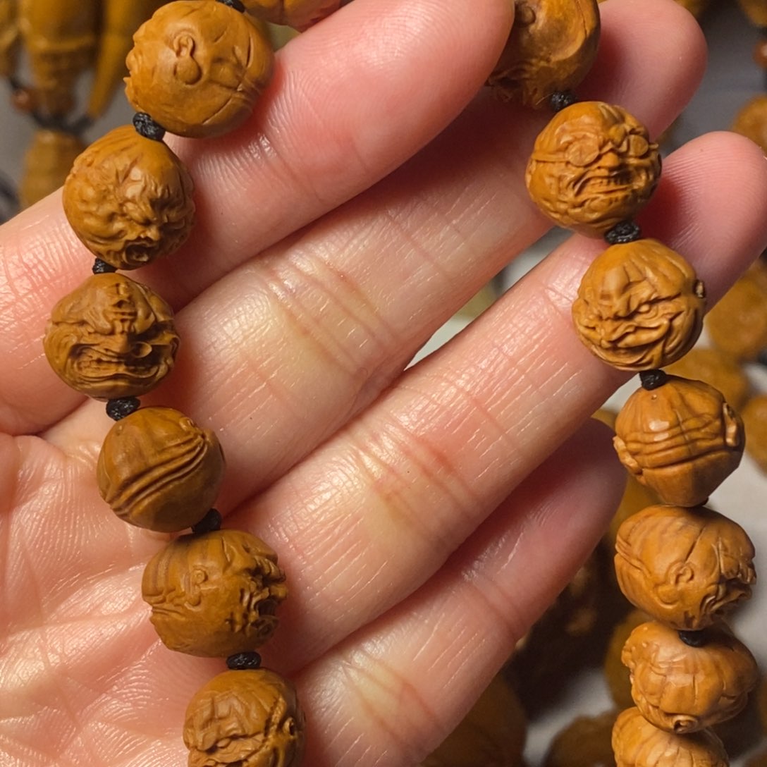 橄榄核手串/手链桃核小恶僧