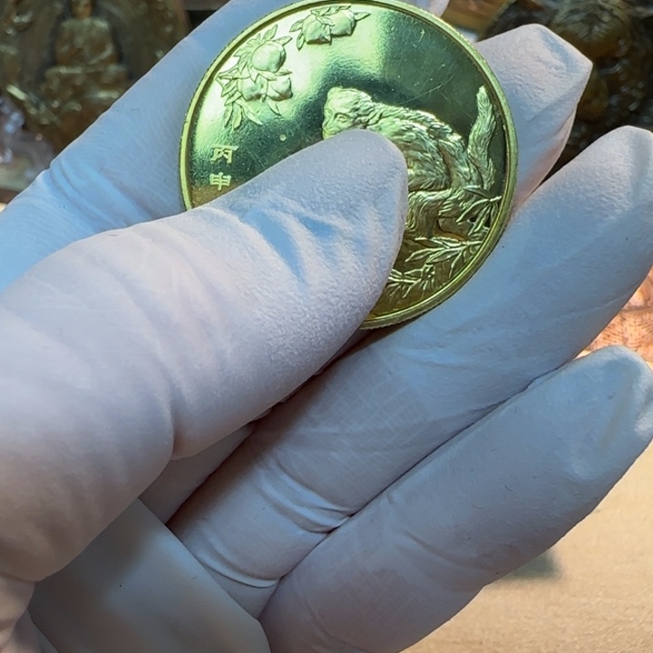 其他普通金属风采铜章一枚