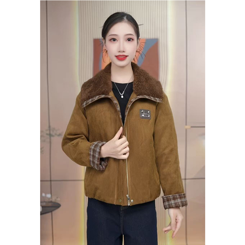 【HT-Q291】2025年新款鸭绒加厚休闲保暖时尚气质款羽绒服