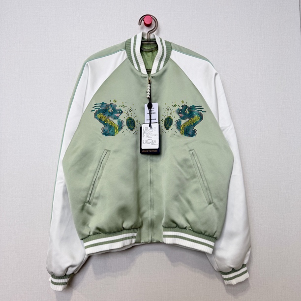 未使用 LouisVuitton/路易威登 龙年限定棒球服/46/编号12117