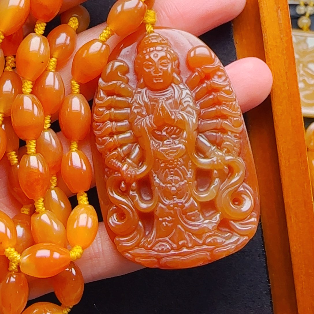 石英质玉（黄龙玉）1未镶嵌