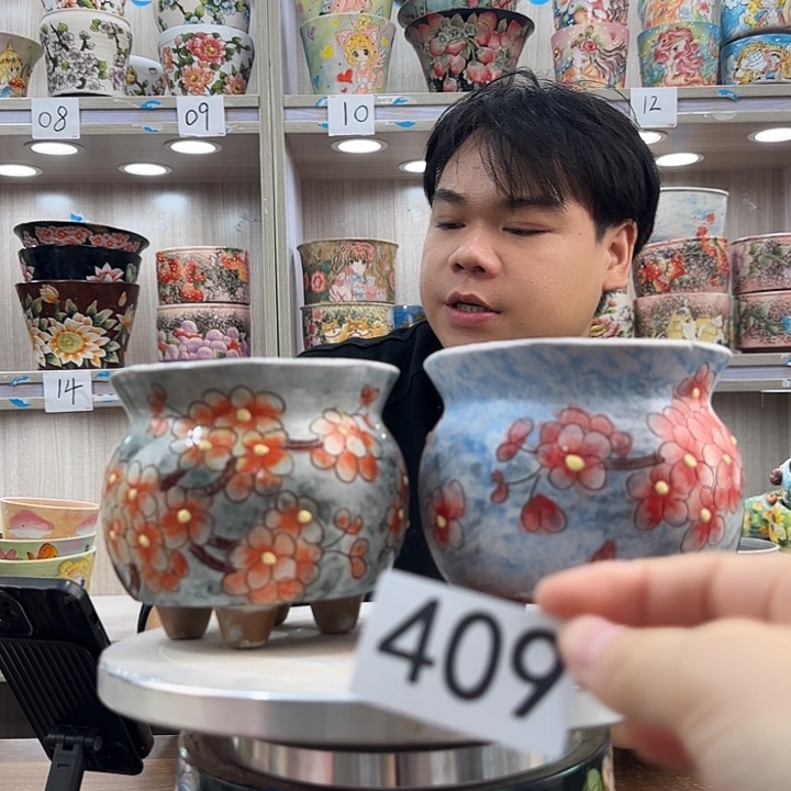 花盆紫砂瑕疵瑕疵409