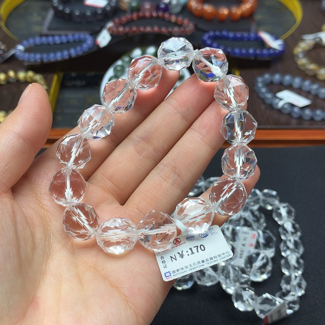 水晶手串未镶嵌手链