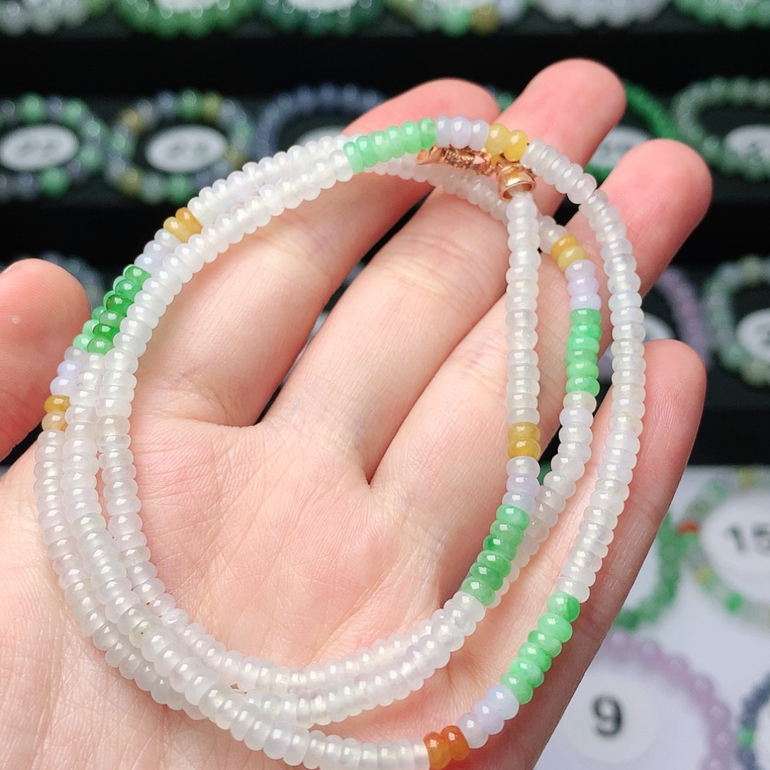 翡翠手链未镶嵌翡翠